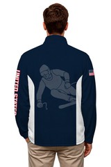USA SKI Team Lightweight Navy 1/4 Zip Pullover
