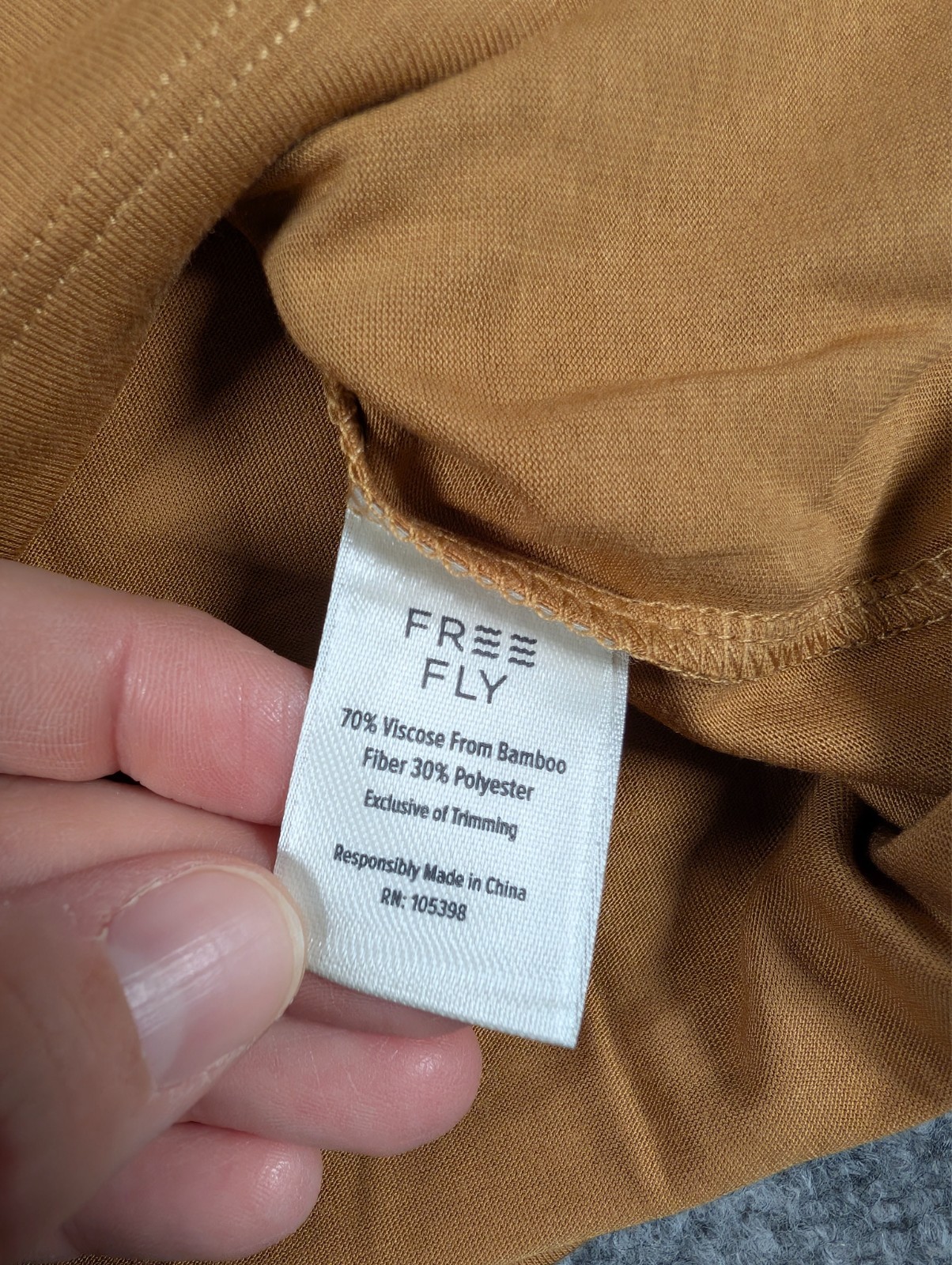 Free Fly Bamboo Lighweight Hoodie Mens 2XL Ochre Brown Sun UPF 30+ NWT gallery