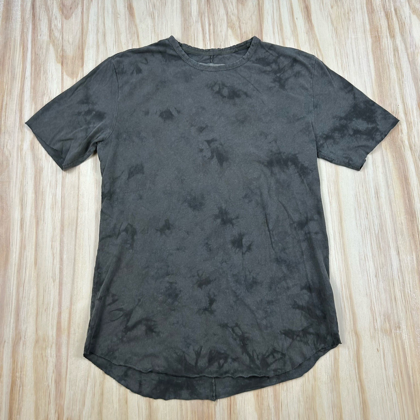 Rag & Bone Haydon Mens T Shirt Linen Blend Tie Dye Short Sleeve