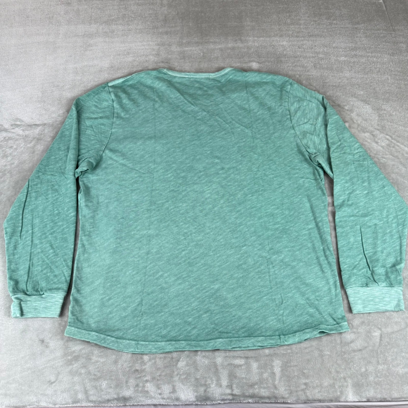 Marine Layer Heavy Slub Pocket Tee T-Shirt Mens XL Green Long Sleeve $78 NWOT gallery
