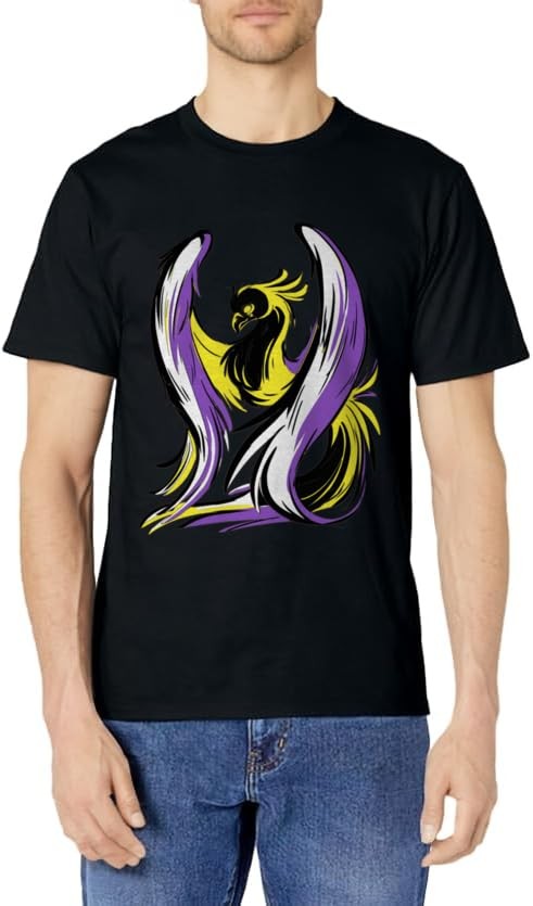 Non Binary Pride Flag Colors Nonbinary Transgender Support T-Shirt gallery