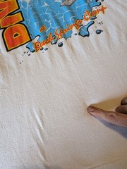 Vtg 90s Divers Tee XXL Funny Beach Diving Art Single Stitch USA