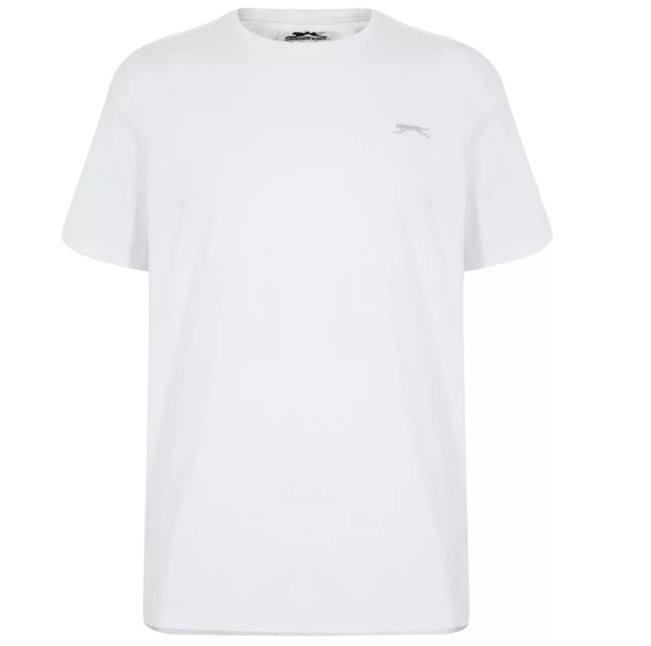 Slazenger Men's Plain T-Shirt - White Size XL gallery