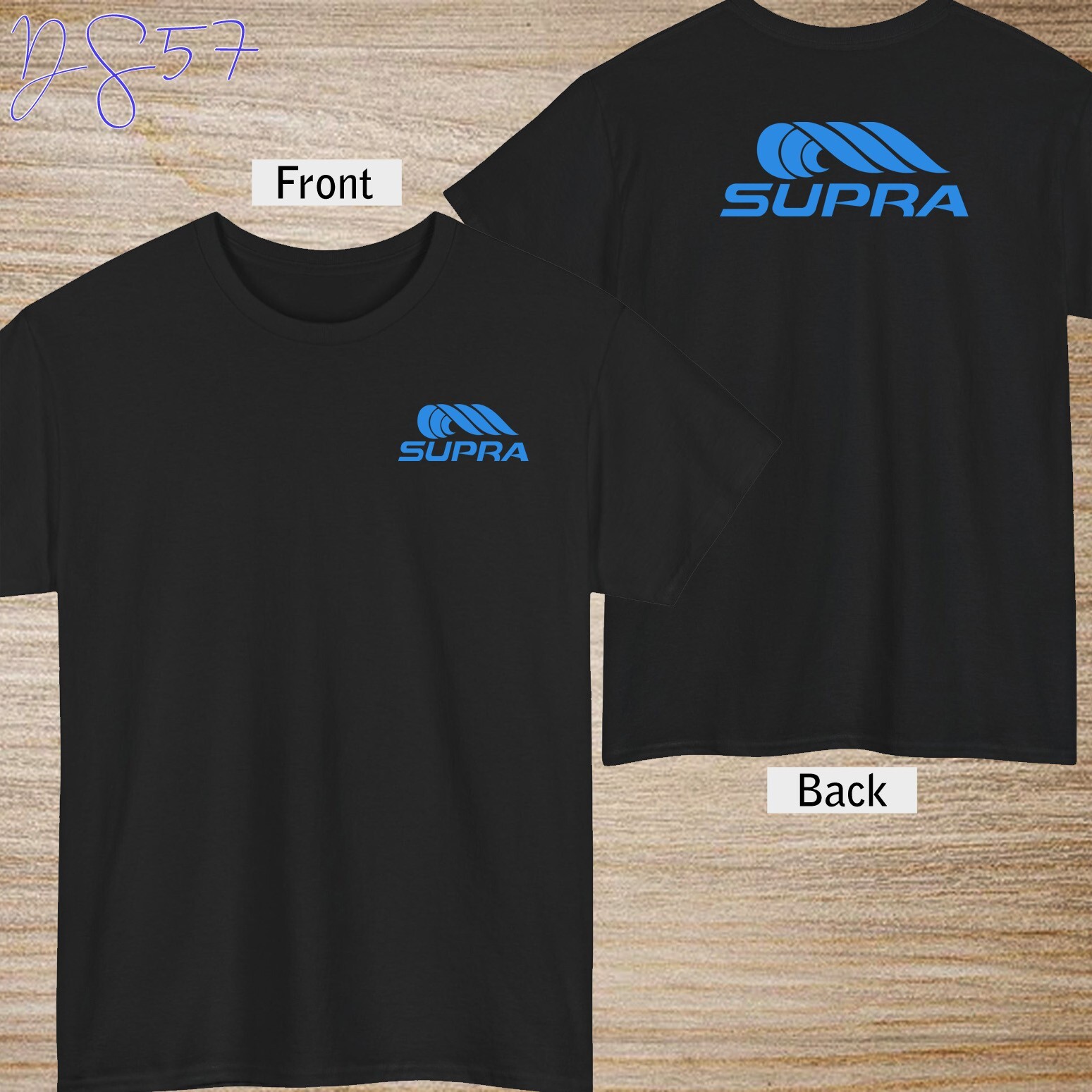 New Supra Boats Logo Black/Navy/Grey/ White/Red/Light Blue T-Shirt Size S-5XL gallery