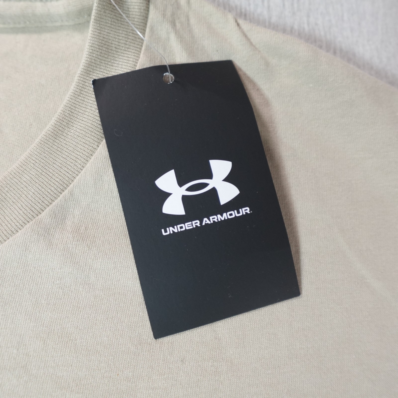 Under Armour Freedom Shirt Mens XL Loose Beige Flag Patriotic USA America T New gallery