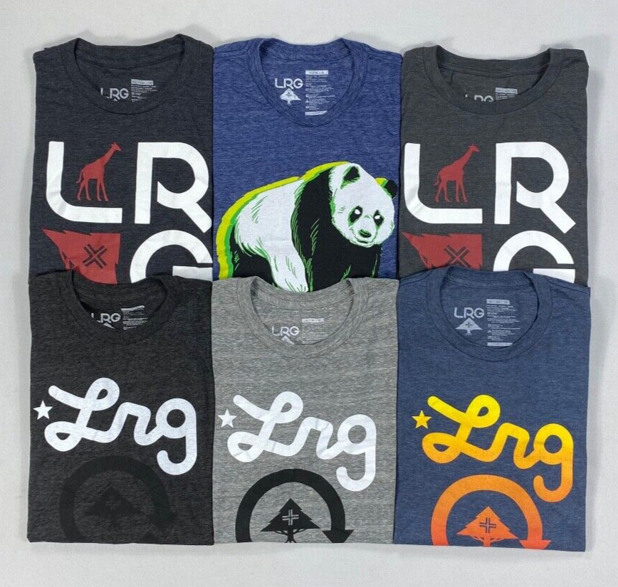 Men's Lifted Research LRG Cotton/Polyester Heather T-Shirt New WITHOUT Tags gallery