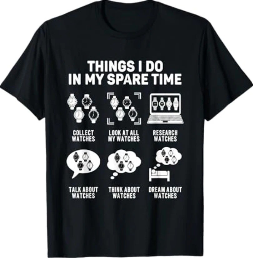 Watch Collector Horology Horologist Watchmaker Wristwatch T-Shirt