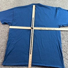 Volcom Stone Shirt Mens Extra Large Blue Skater Skateboarding Short Sleeve *
