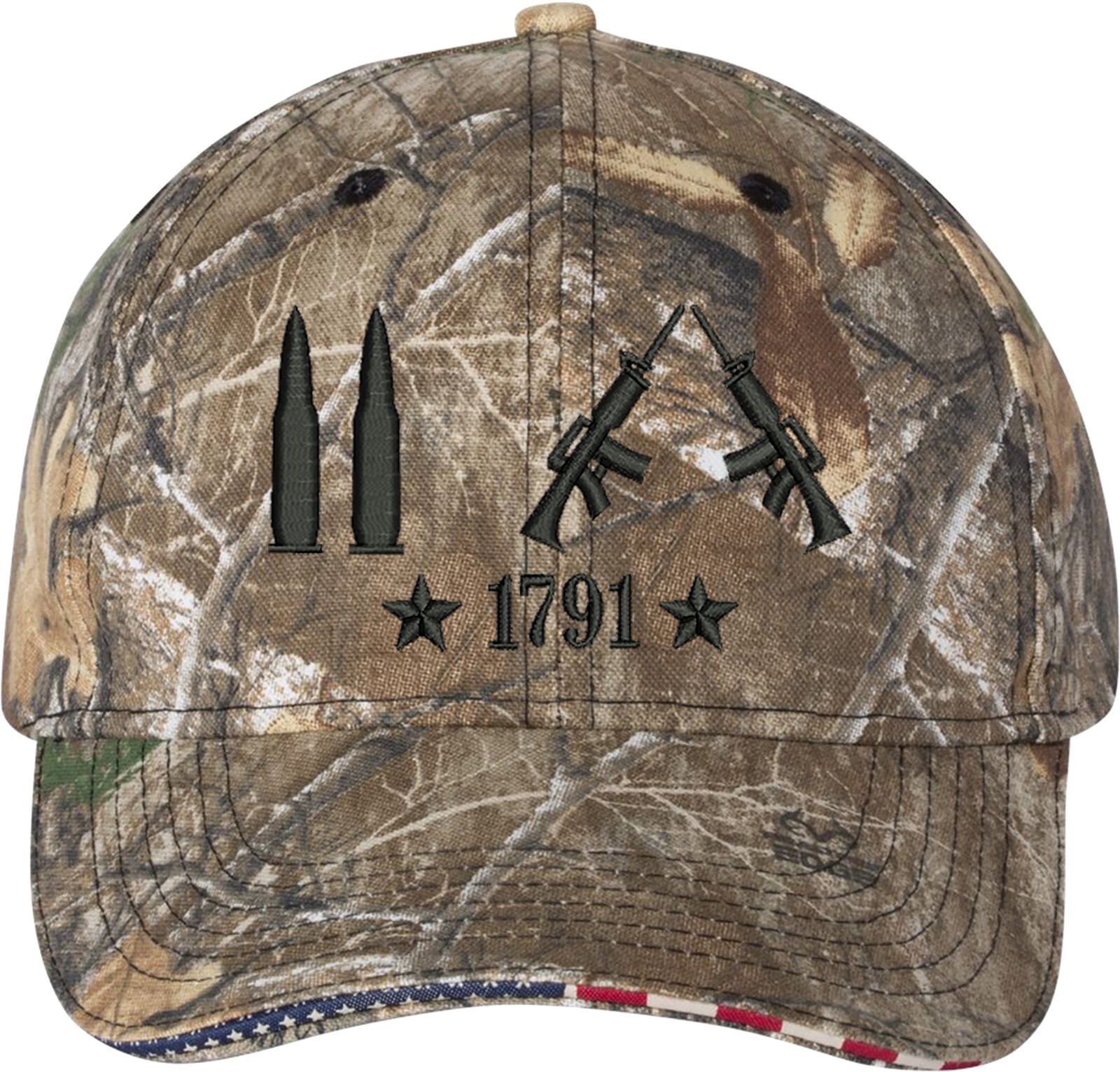 Only Bullets 2A 1791 Guns Embroidered One Size Fits All Baseball Hats gallery