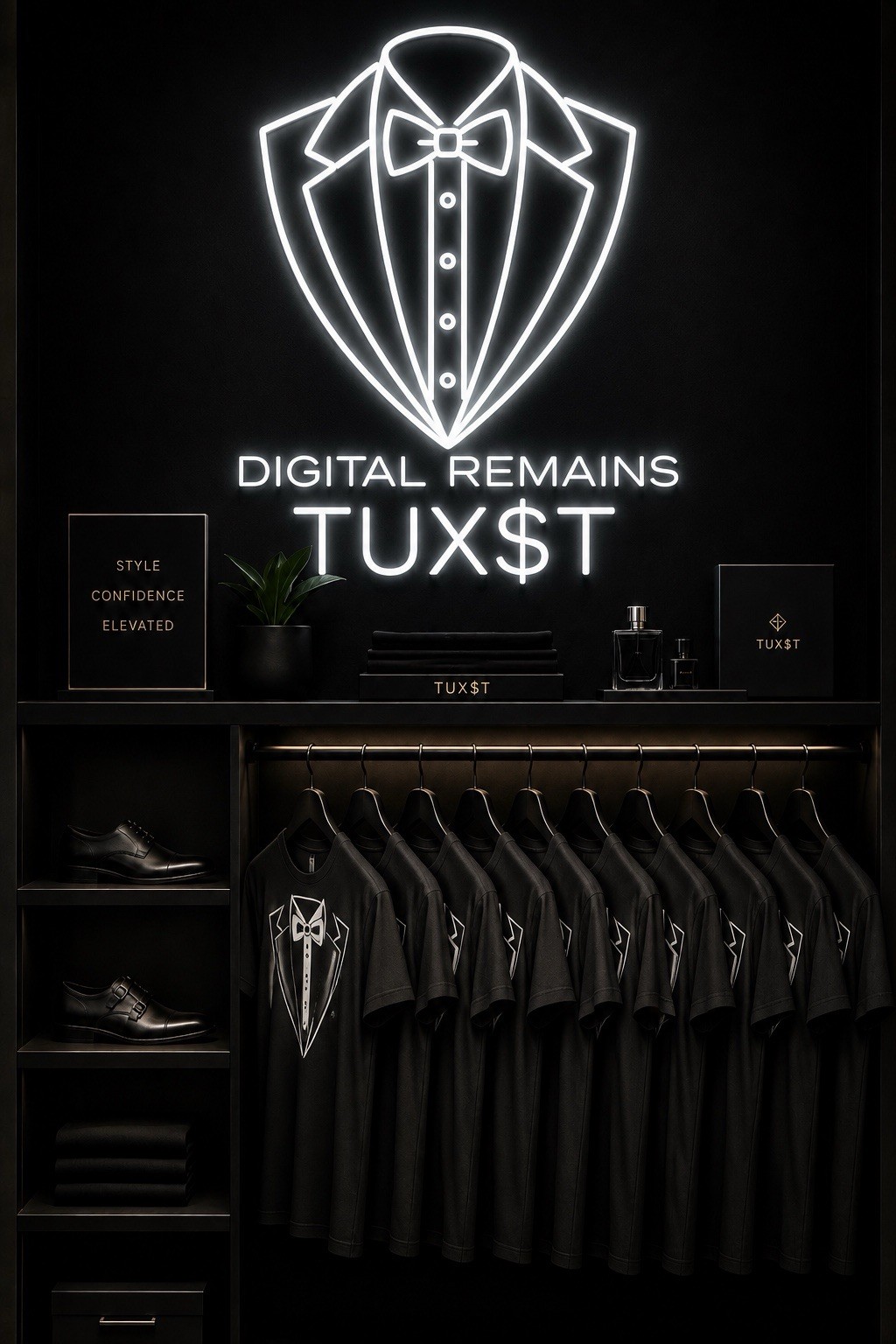 Digital Remains Tuxedo Shirts gallery