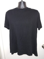 EXPRESS Mens 2 pack Solid Green & Black Pima Cotton T Shirts Size Large EUC