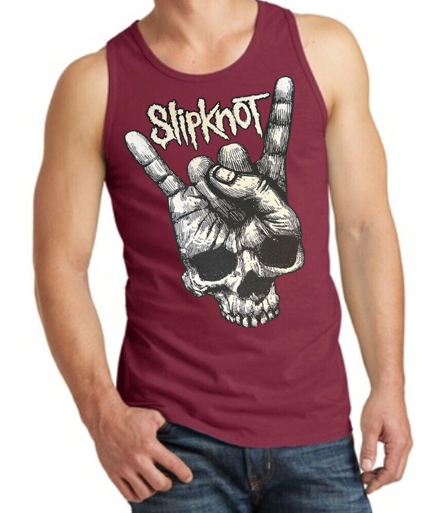 Slipknot Vintage Rock Band Black Tank Top (Various Colors) gallery