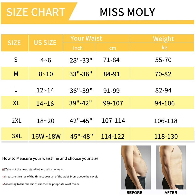 Fajas Para Hombres Faja Reductora De Hombre Men Body Shaper Tummy Control Tanks gallery