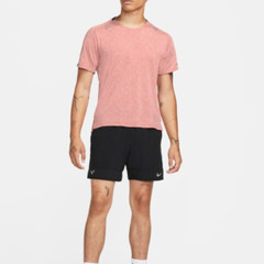 Nike Men’s Dri-FIT ADV Run Div Pinnacle S/S Canyon Rust Running Top DQ6540-691