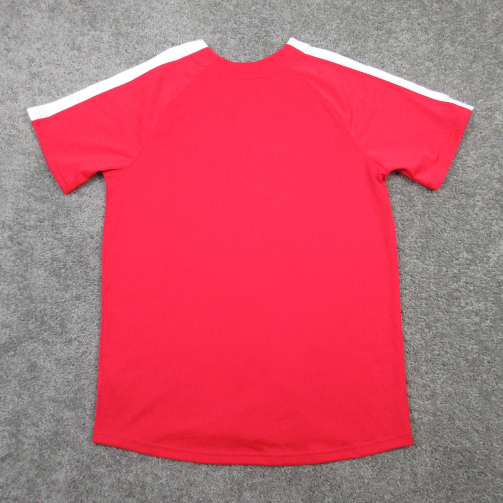 Nike Baseball Jersey Mens Medium Red Custom Blank Vapor Full Button Swoosh NWT gallery