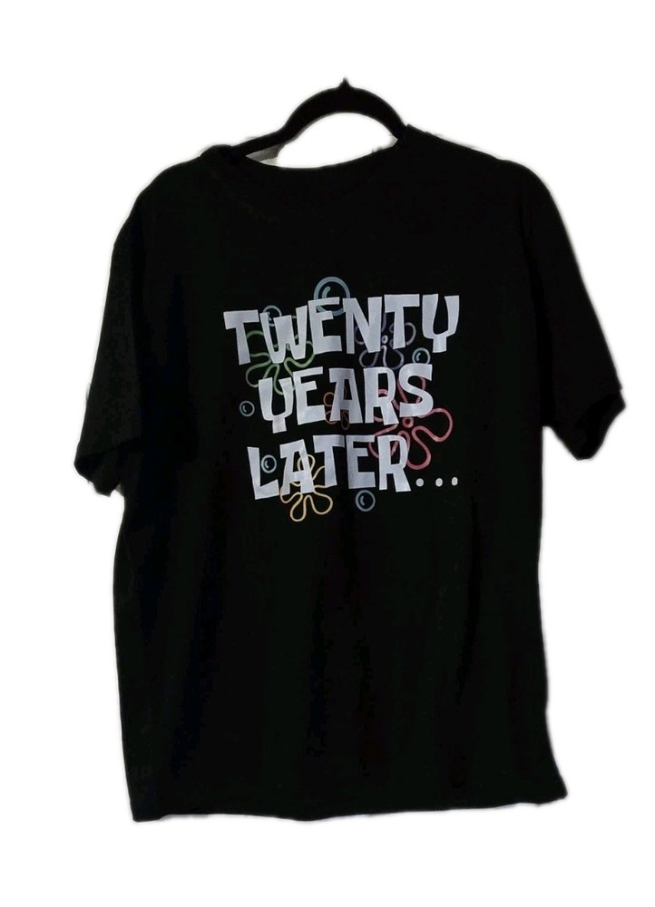 Twenty Years Later Funny 20 Year Old 20th Birthday Party T-Shirt See Measurement