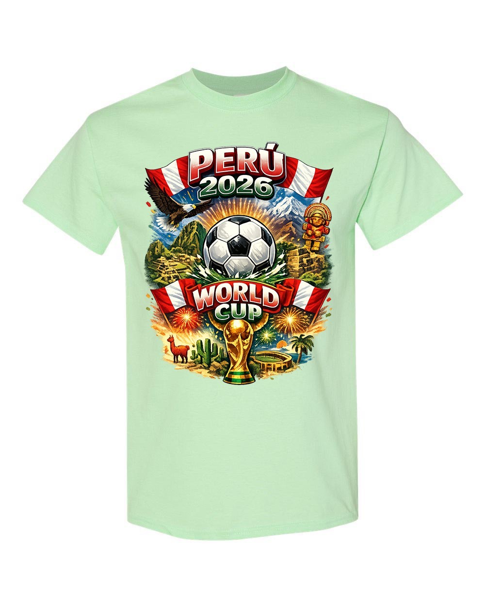 Peru Soccer 2026 World Cup Style Unisex T-Shirt German Fan Shirt Football gallery
