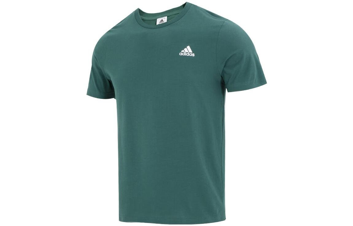 Adidas Set-in Sleeve T-Shirt Men's Green IJ6111 gallery