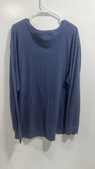 Duluth Trading Co Men’s Longtail XL Blue 100% Cotton Long Sleeve Shirt