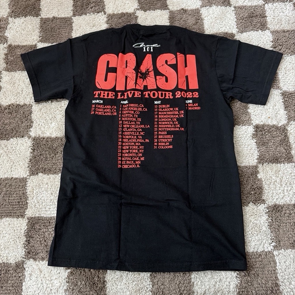 Charli xcx crash live tour concert shirt - Size M (gildan hammer tag) gallery
