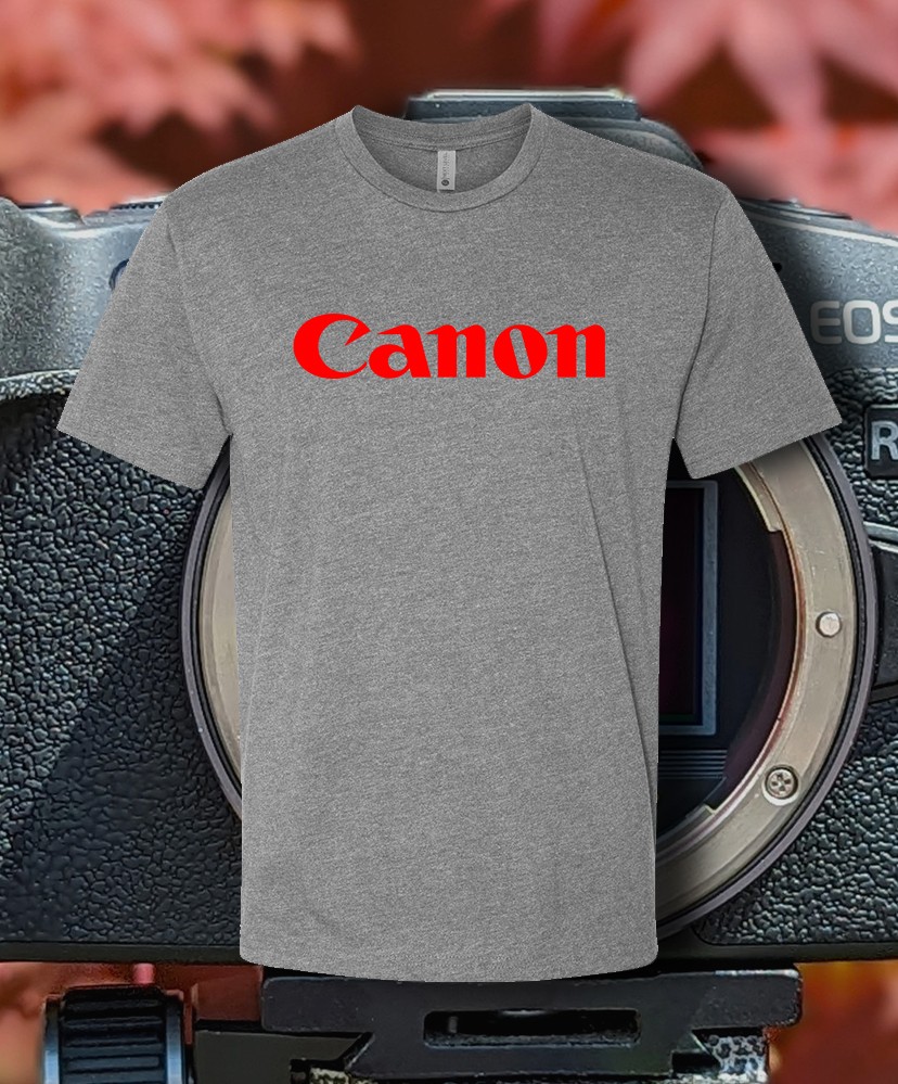 CANON PHOTOGRAPHY Camera Photographer Picture Shirt Tshirt Adult & Youth sizes gallery
