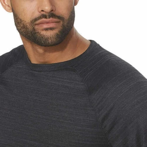 Kirkland Signature Men’s Short Sleeves Active Tee, Black, Size L gallery