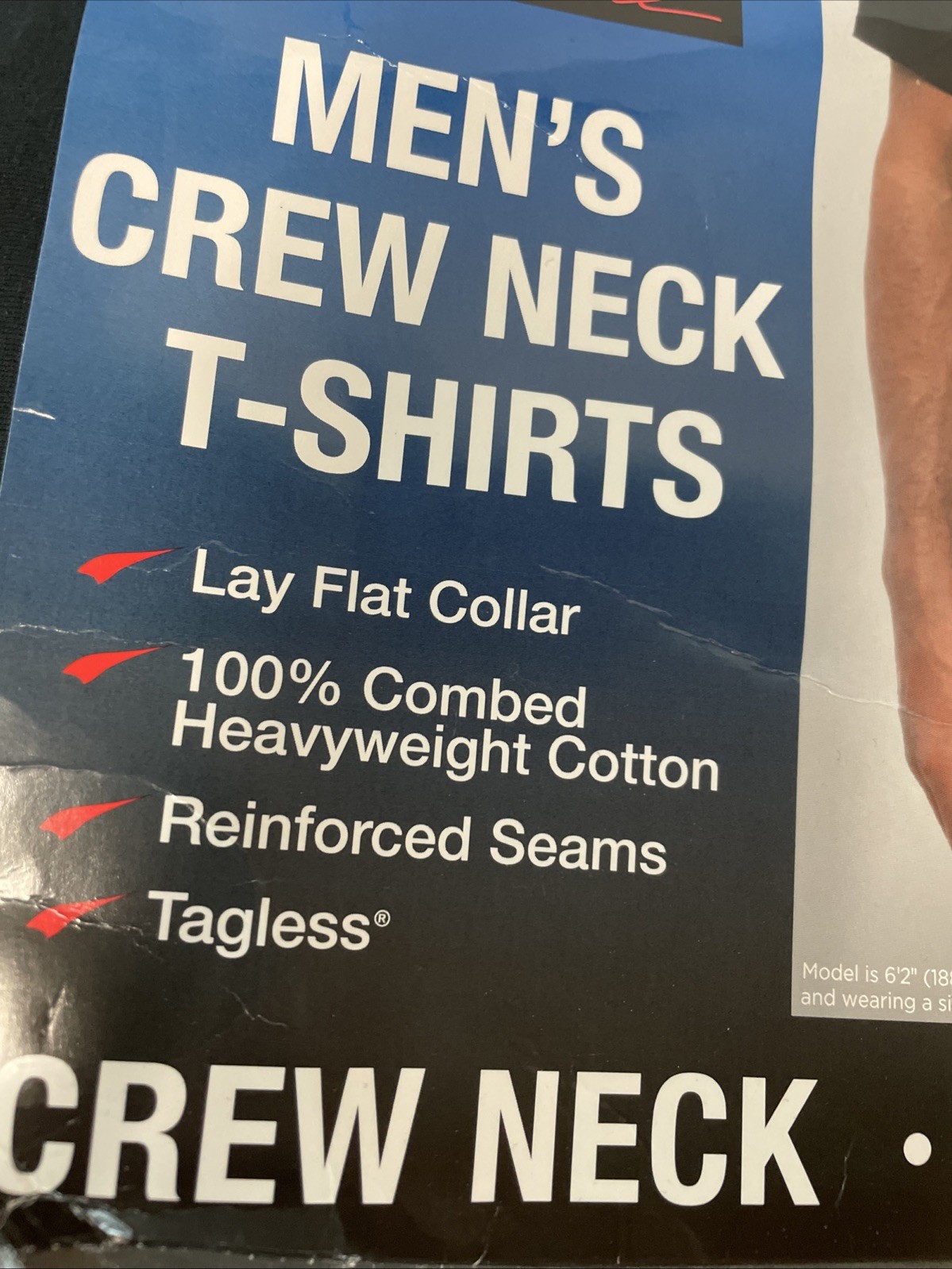 6 PACK Kirkland Signature Mens Crew Neck SMALL T-Shirt BLACK Tee Reinforced Seam gallery