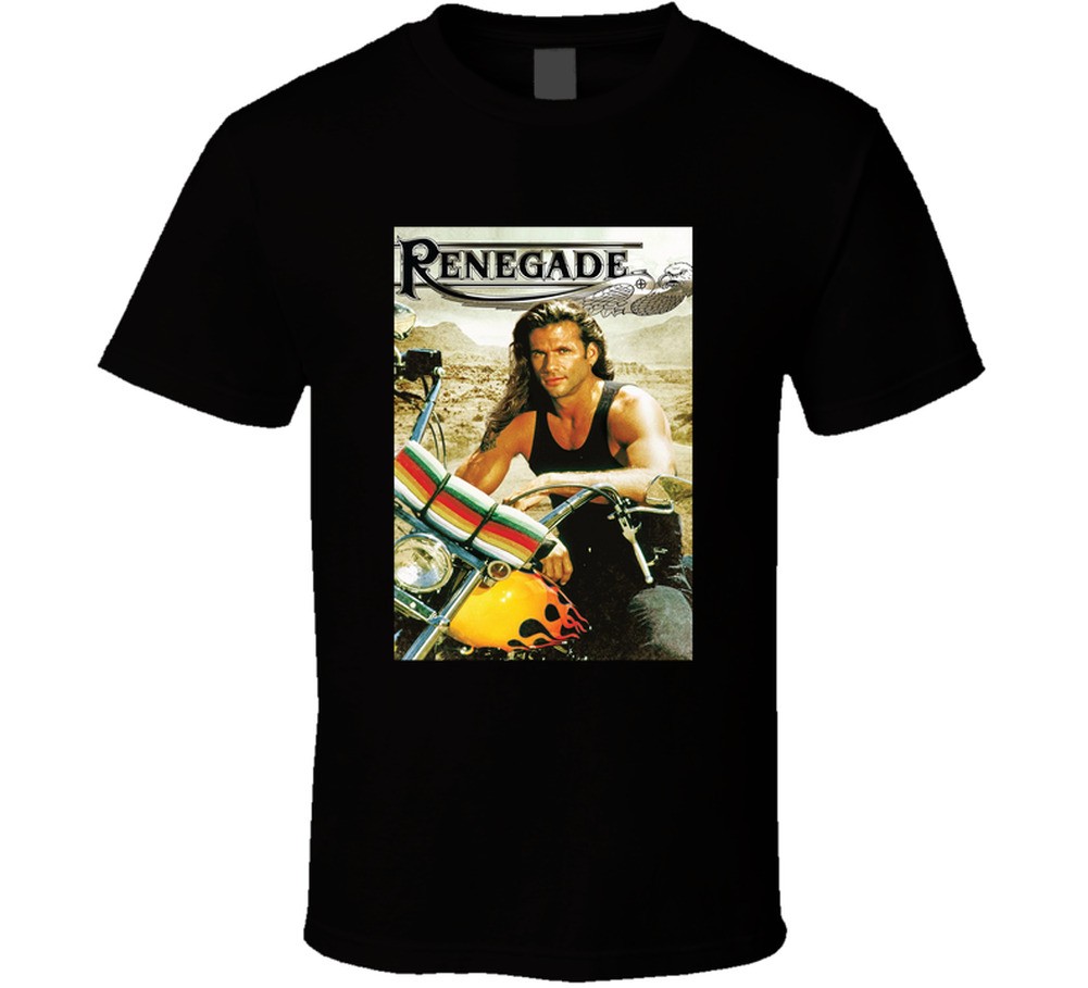 Renegade Tv Show Tee Cool 90s Television Series Fan T Shirt