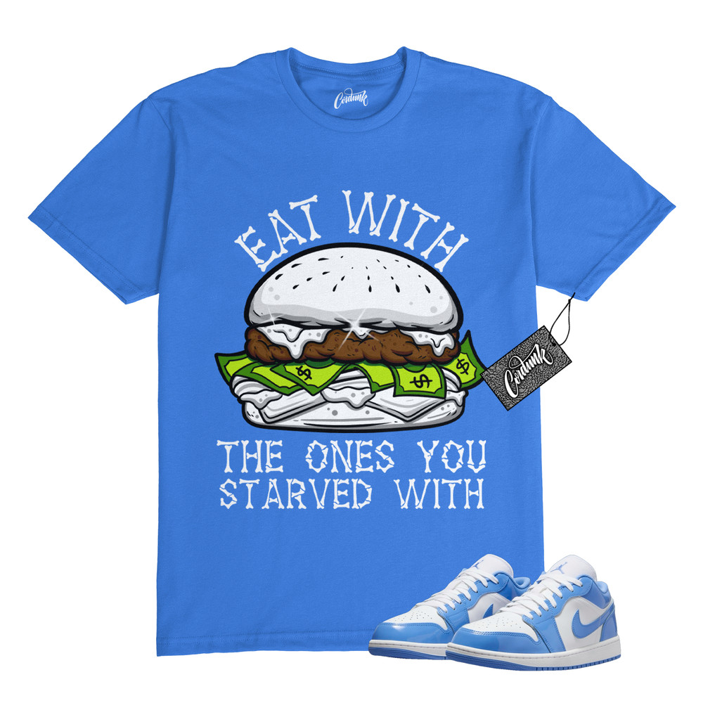 1 Low Legend Blue White T Shirt to Match EAT