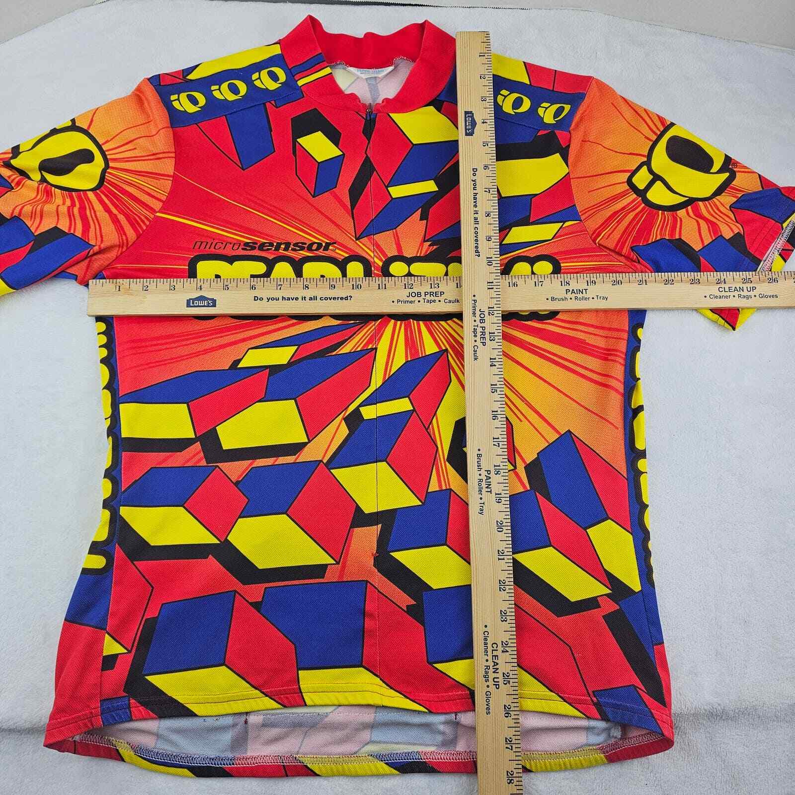 Pearl Izumi Micro Sensor Multi Colored Men's Cycling Jersey Size Large gallery