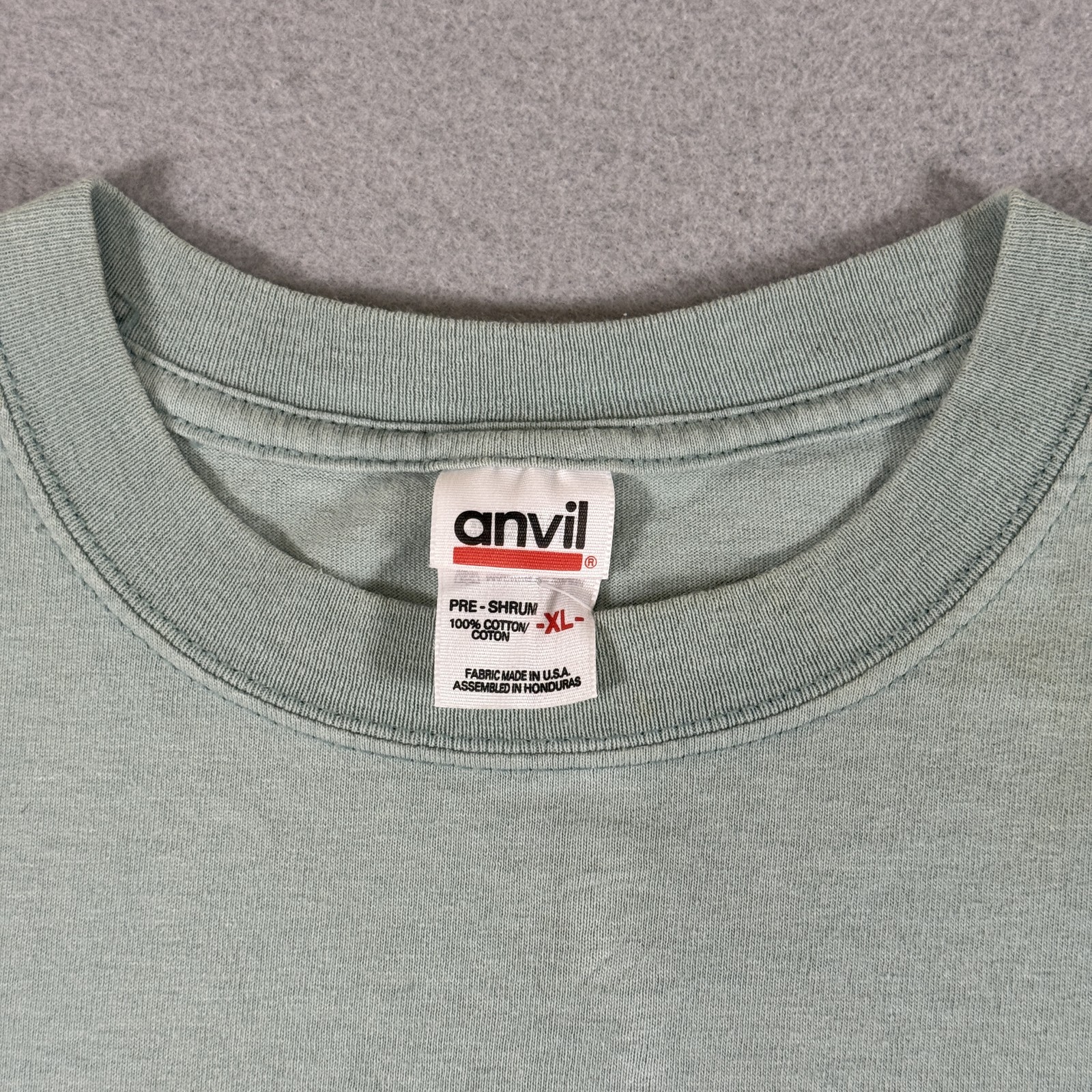 Anvil T-Shirt Men's XL Mint Green Arabians Horse Nature Animal 100% Cotton gallery