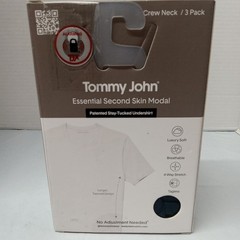Tommy John Second Skin Crew Neck Undershirt Multicolors Men’s Size XL 3 Pack