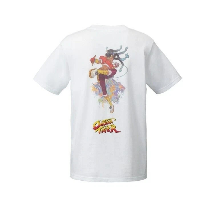 Street Fighter x Onitsuka Tiger Capcom Chun Li Kimberly Shirt XL Unisex 2183B147 gallery