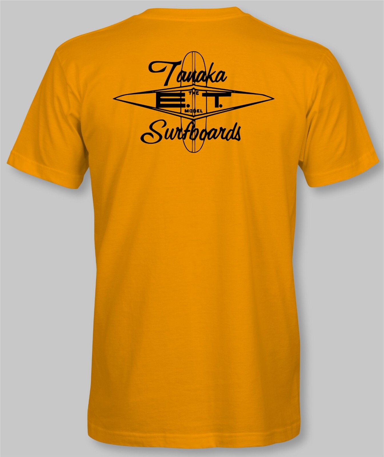 E.T. ERNIE TANAKA SURFBOARDS Retro T-Shirt surf surfing california hawaii gallery