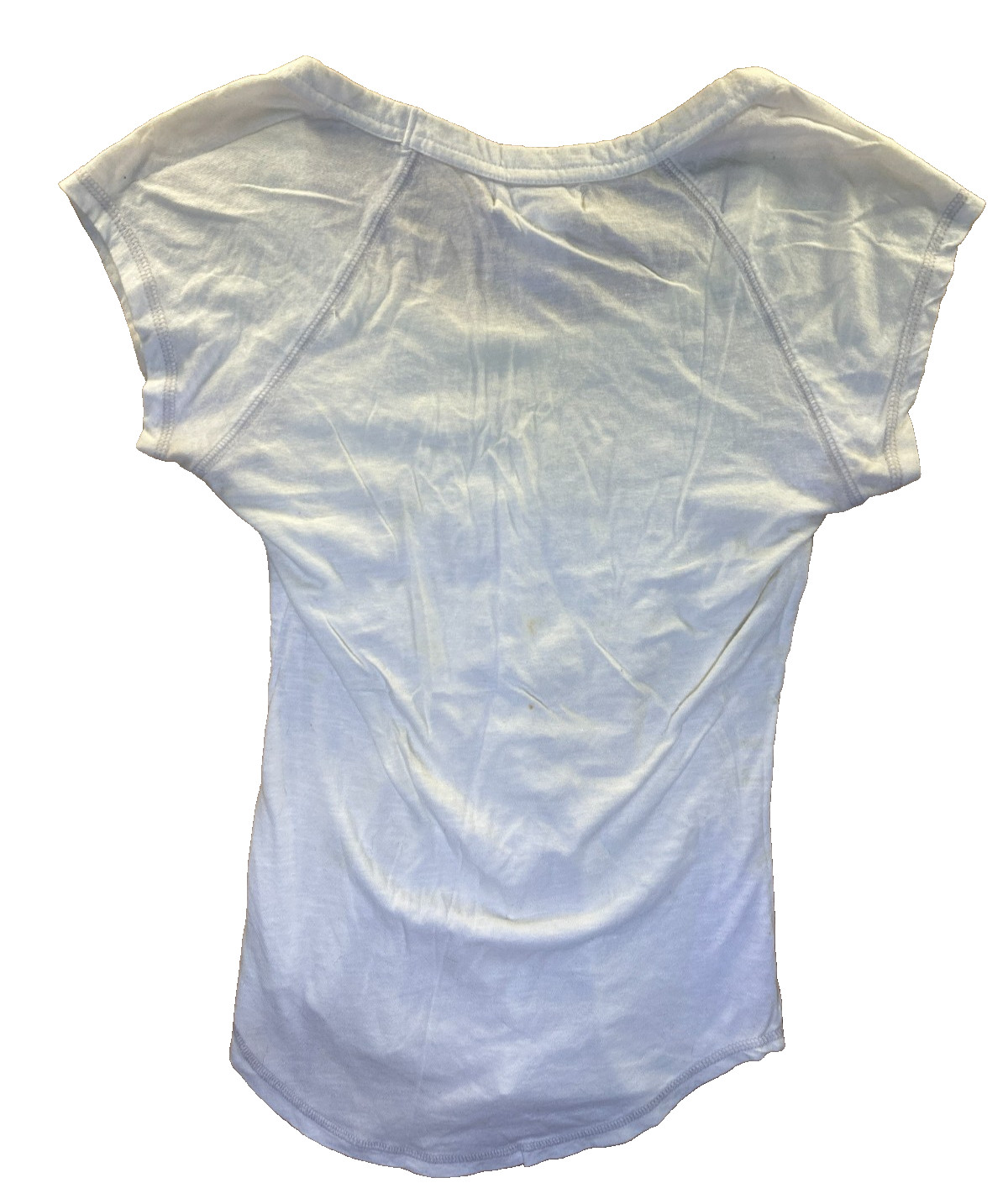 OP White Organic Cotton Scoop Neck Pocket Tee Juniors S (3–5) Casual gallery