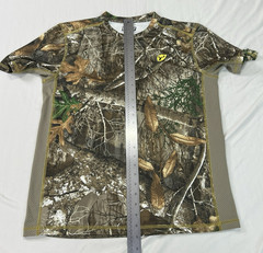 Scent Shield Realtree Shirt Mens Medium Camo Camouflage Breathable Stretch EUC