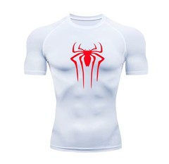 Men’s Compression Gym T-Shirt Quick Dry Short Sleeve Fitness Running Tee Shirt