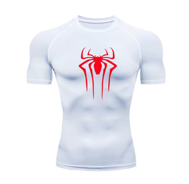 Men's Compression Gym T-Shirt Quick Dry Short Sleeve Fitness Running Tee Shirt gallery