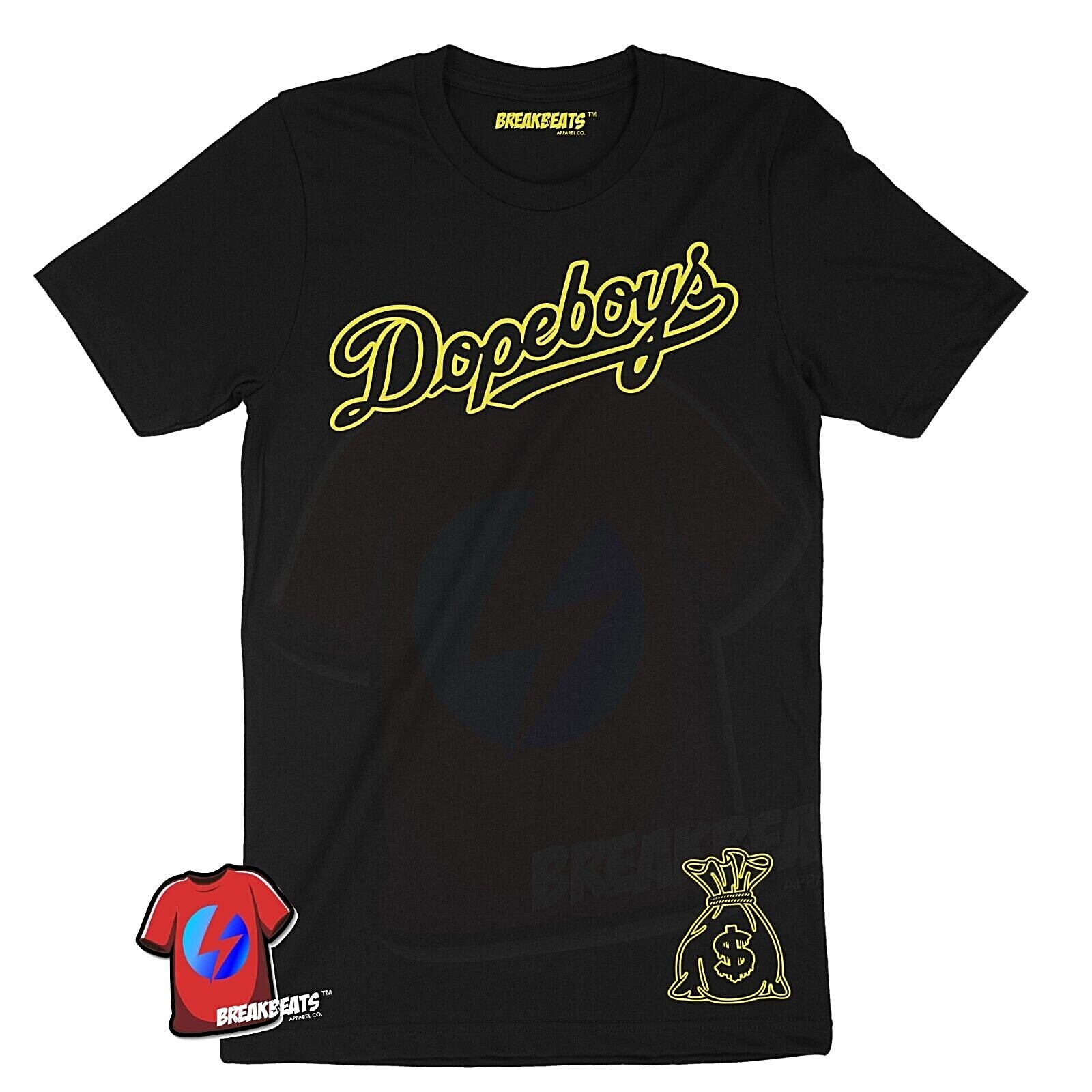 Dopeboys Money California LA Los Angeles Design Graphic Hip Hop Men's T-Shirt gallery