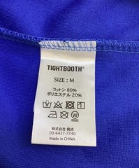 TIGHTBOOTH PRODUCTION STRAIGHT UP VELOUR T-SHIRT / Velour T-s