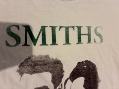 Smiths vintage shirt single stitch Joy Division New Order Oasis Stone Roses Blur