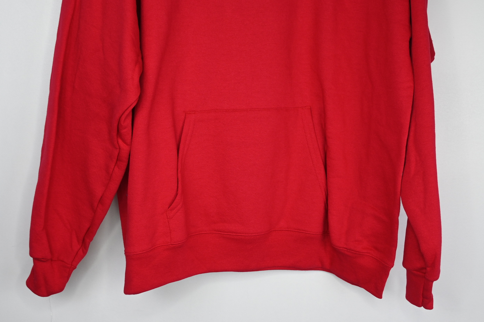 Men's Hanes EcoSmart Pullover Hoodie Red XL gallery