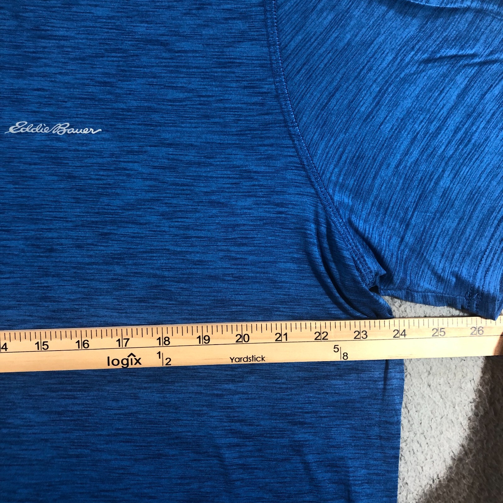 eddie bauer t shirt mand XXL blue freedry active gallery