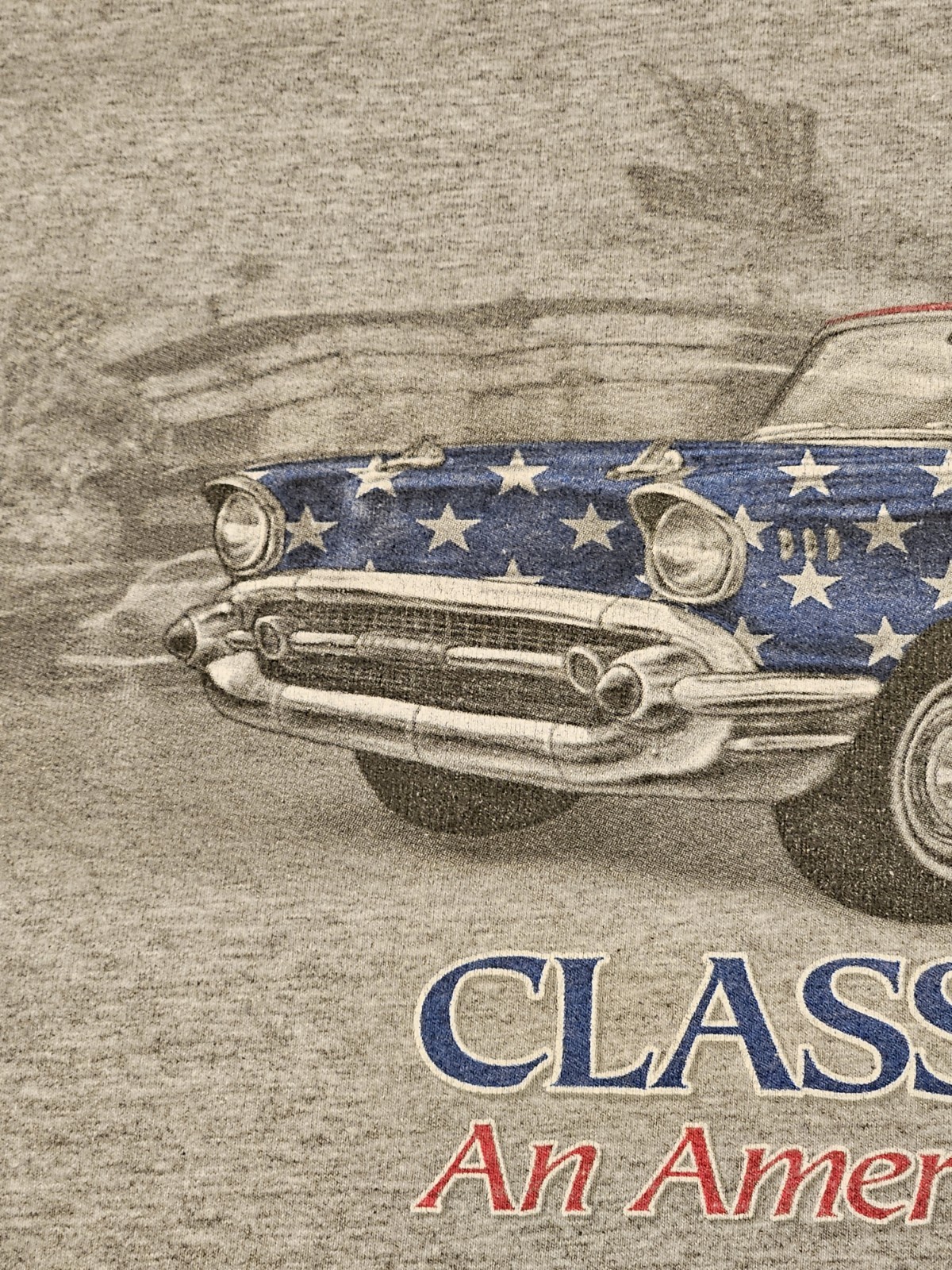 Vintage Classic Cars An American Tradition T Shirt 2XL Alstyle AAA USA Fabric gallery
