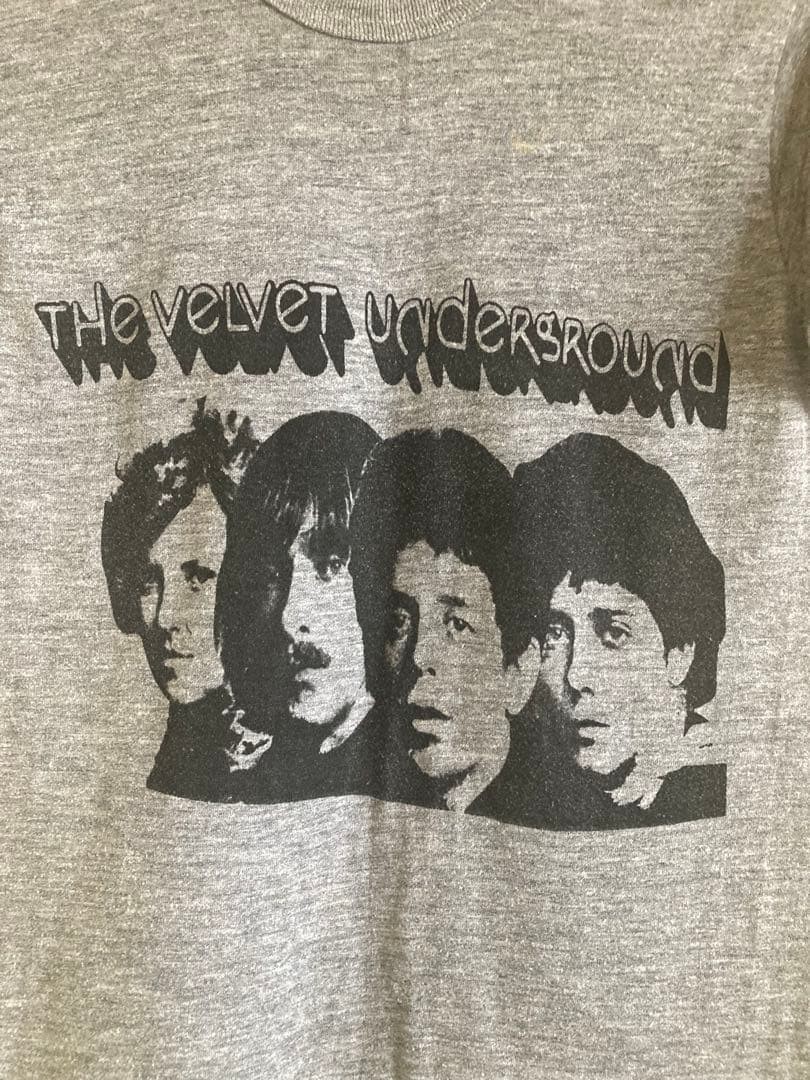 90s The Velvet Underground Rock band 90s Retro style Sport Gray T shirt NH26130