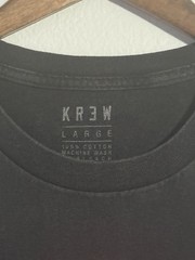 KR3W Eagle Dreamcatcher Graphic T Shirt Large Black Streetwear 21×28.5