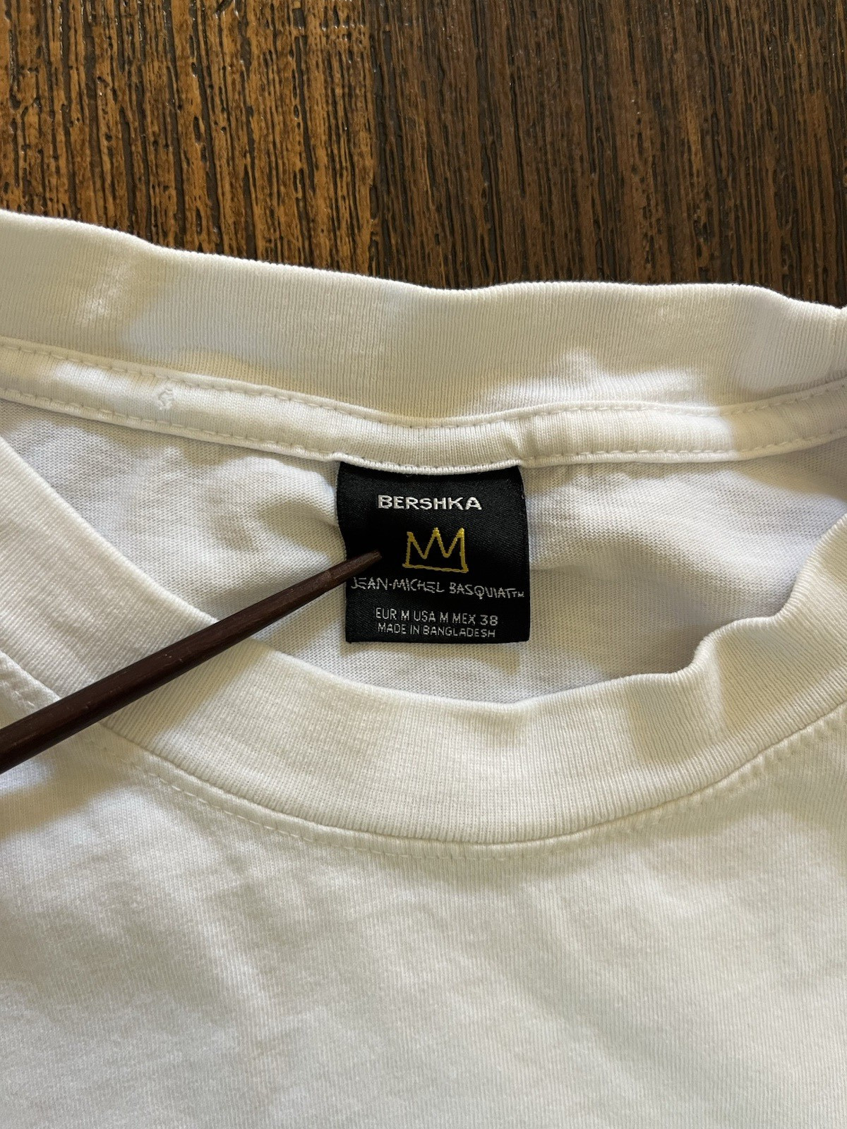 Men's Jean Michel Basquiat T-Shirt White Empire XL Crew Art Icon NYC Street High gallery