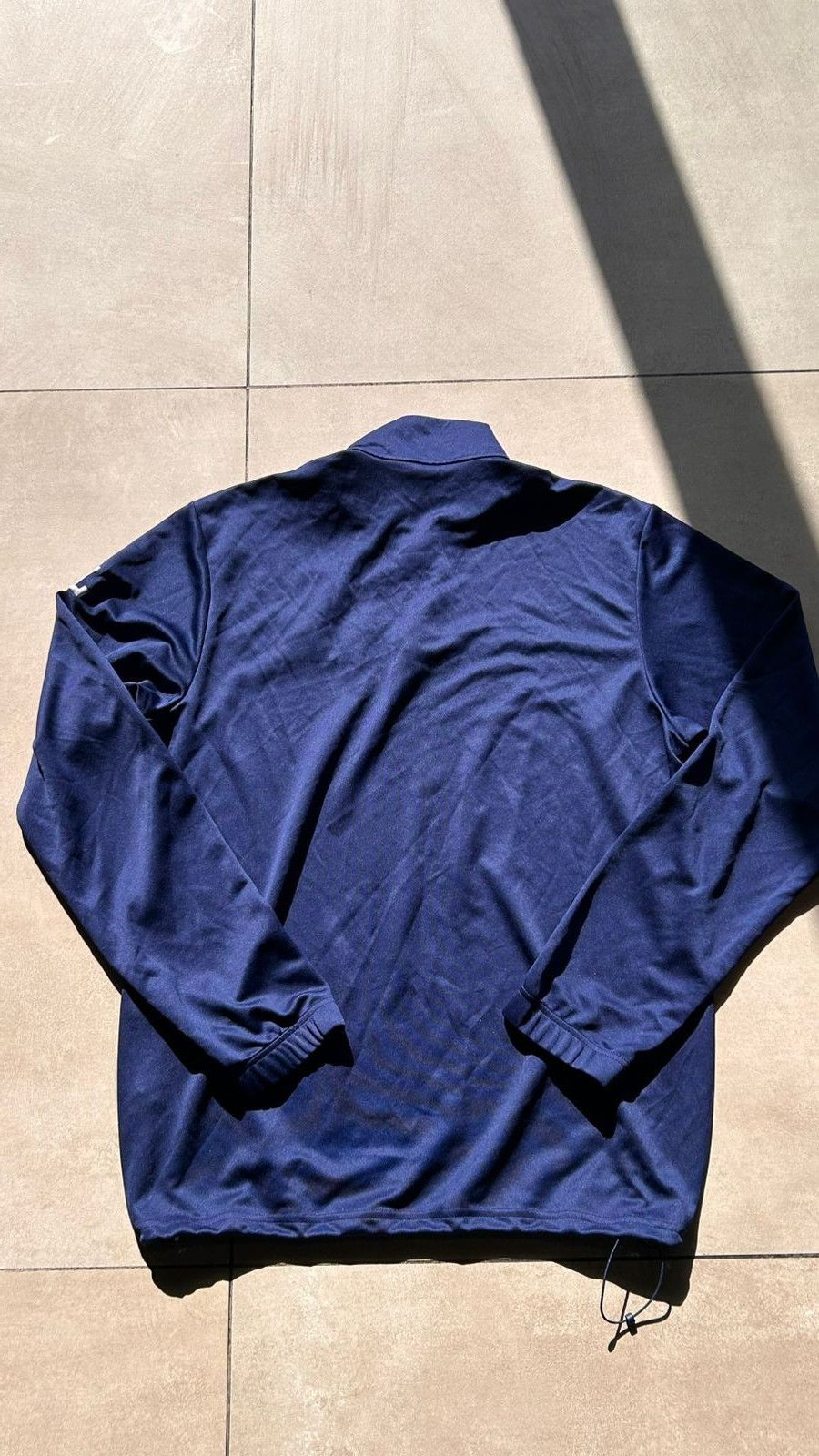 Adidas AEROREADY 1/4 Zip Training Top Men's L Navy Blue Som United Soccer Jacket gallery