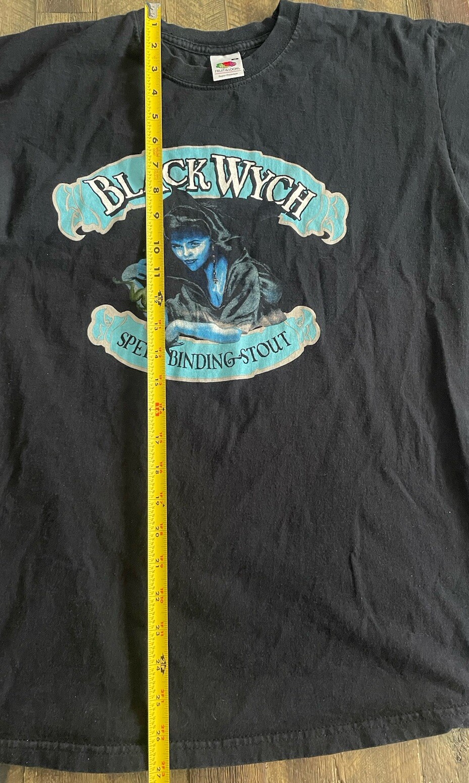 Wychwood Brewery Black Wych Spell Binding Stout Beer T-Shirt (Medium) Witch gallery