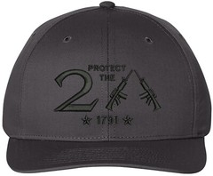 Protect The 2nd Amendment Richardson Embroidered One Size Fits All Baseball Hats